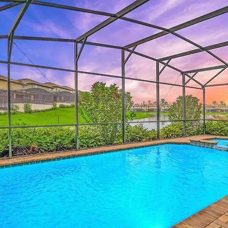 8Br Resort Home W Pool Hot Tub And Theatre Loft Kissimmee Exterior photo