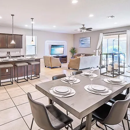 8Br Resort Home W Pool Hot Tub And Theatre Loft Kissimmee Exterior photo
