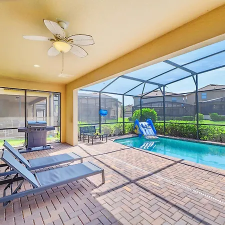 8Br Resort Home W Pool Hot Tub And Theatre Loft Kissimmee Exterior photo